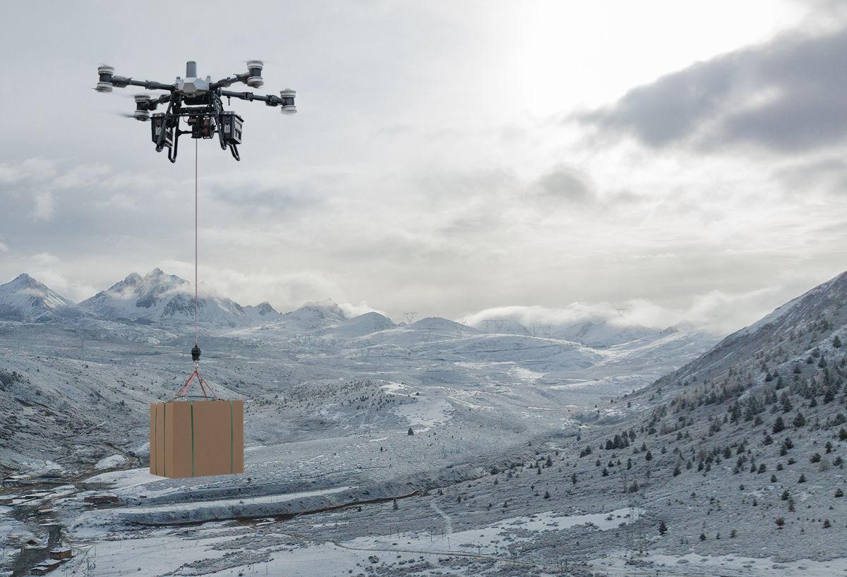 DJI FlyCart 100 Redefining Heavy-Lift Aerial Logistics