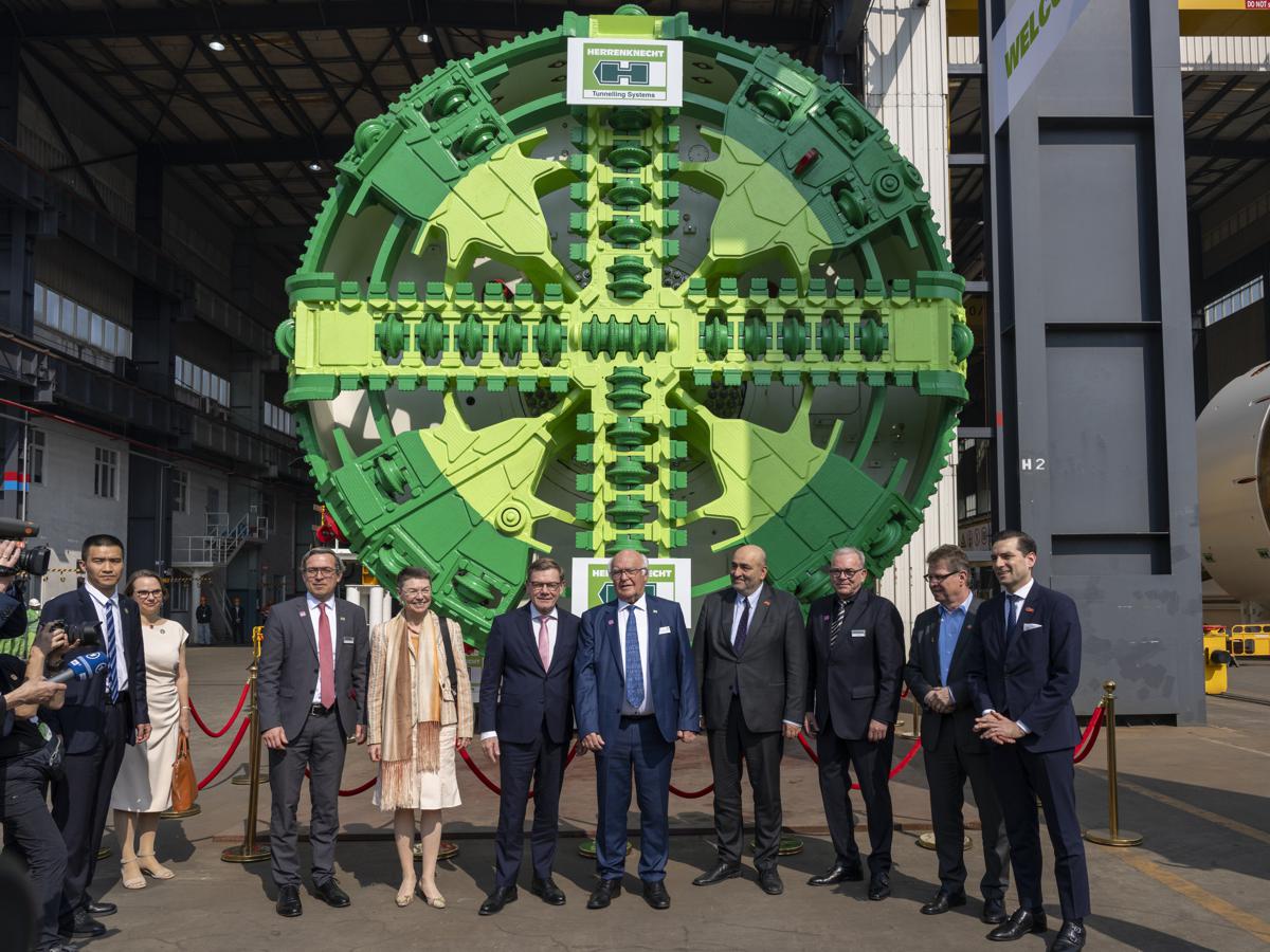 Herrenknecht Showcases Cutting Edge TBM Manufacturing in China