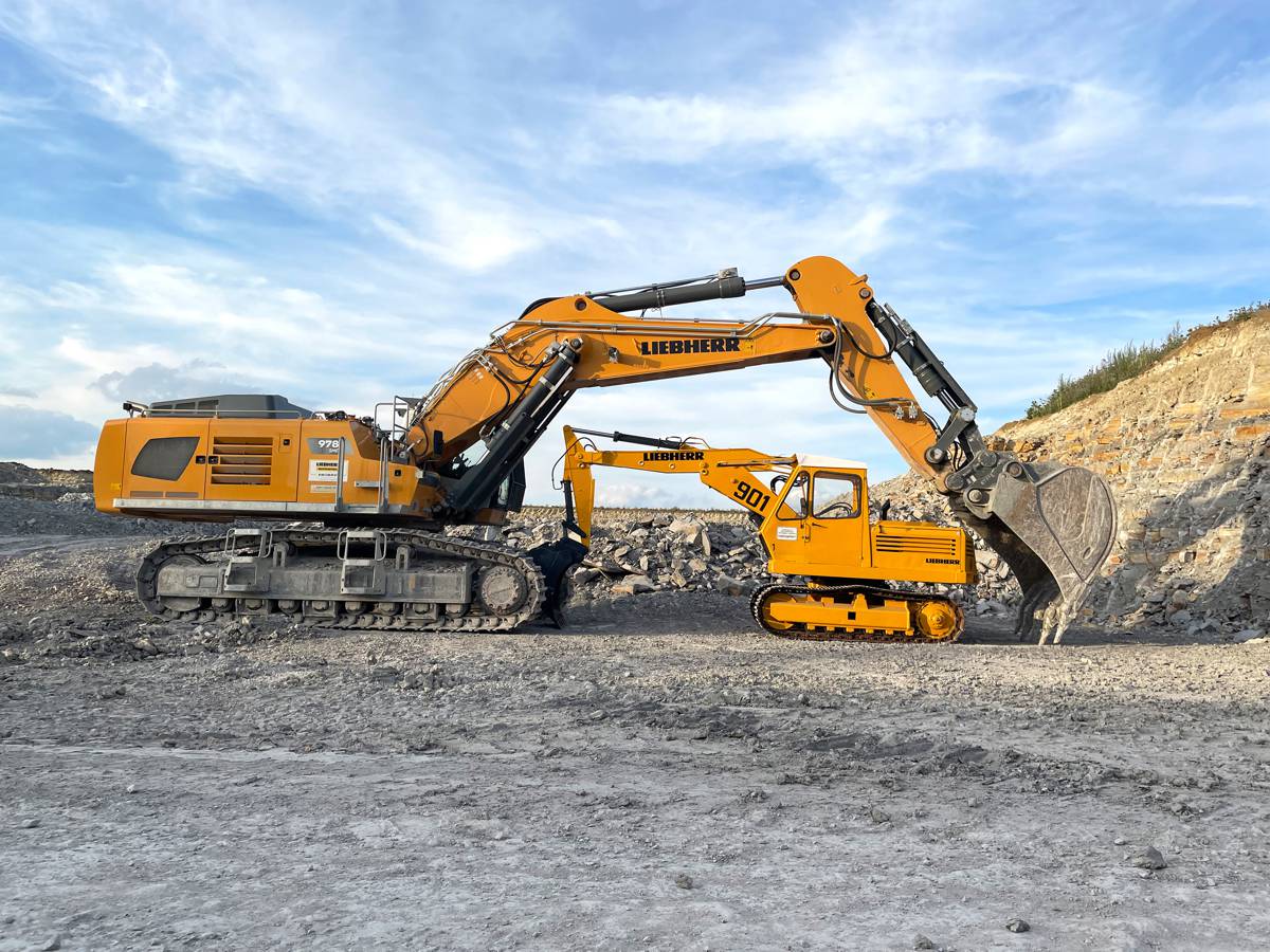 Liebherr Machines Prove Their Strength Across Fifty Five Years