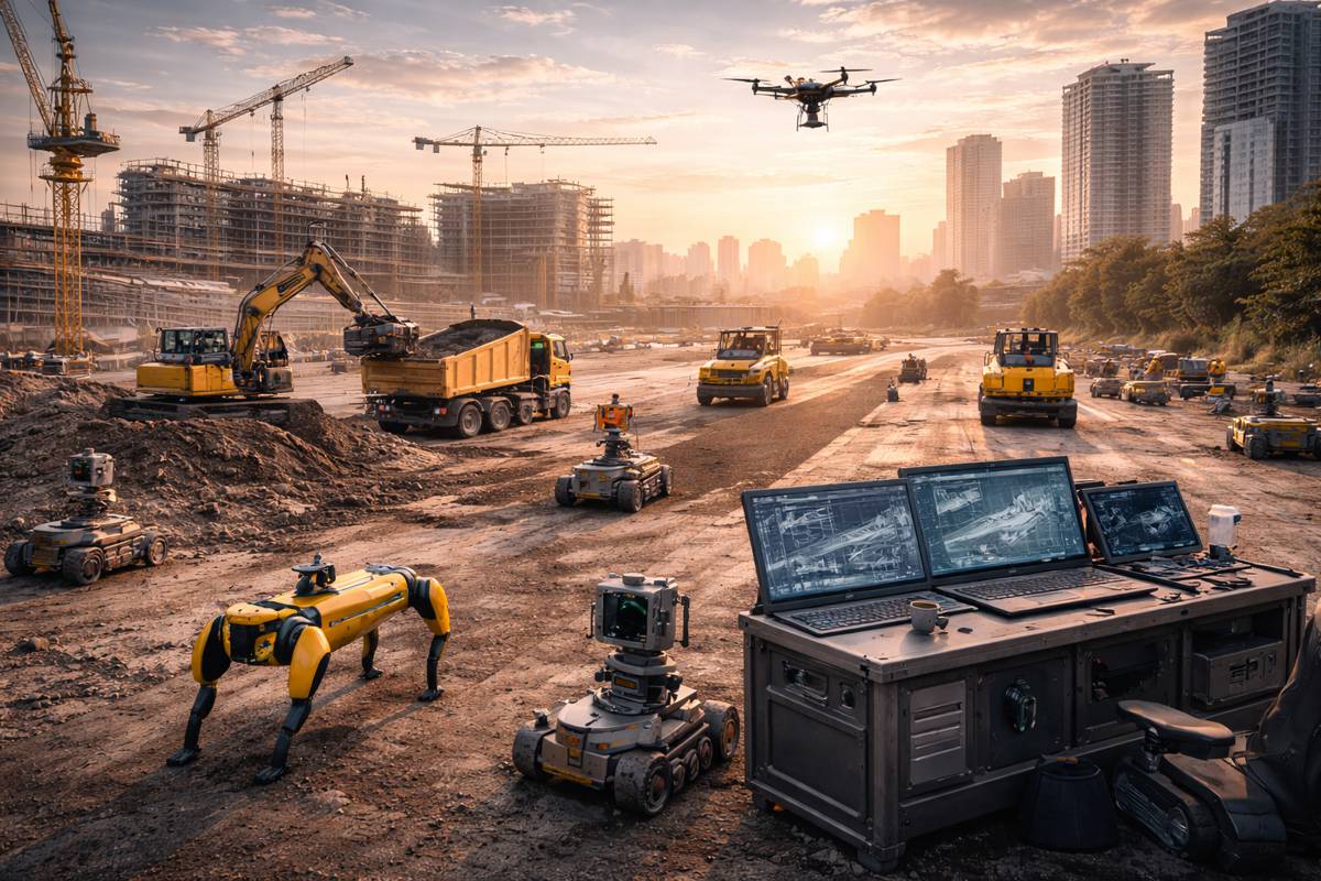 Humans and Machines Redefine Construction Careers