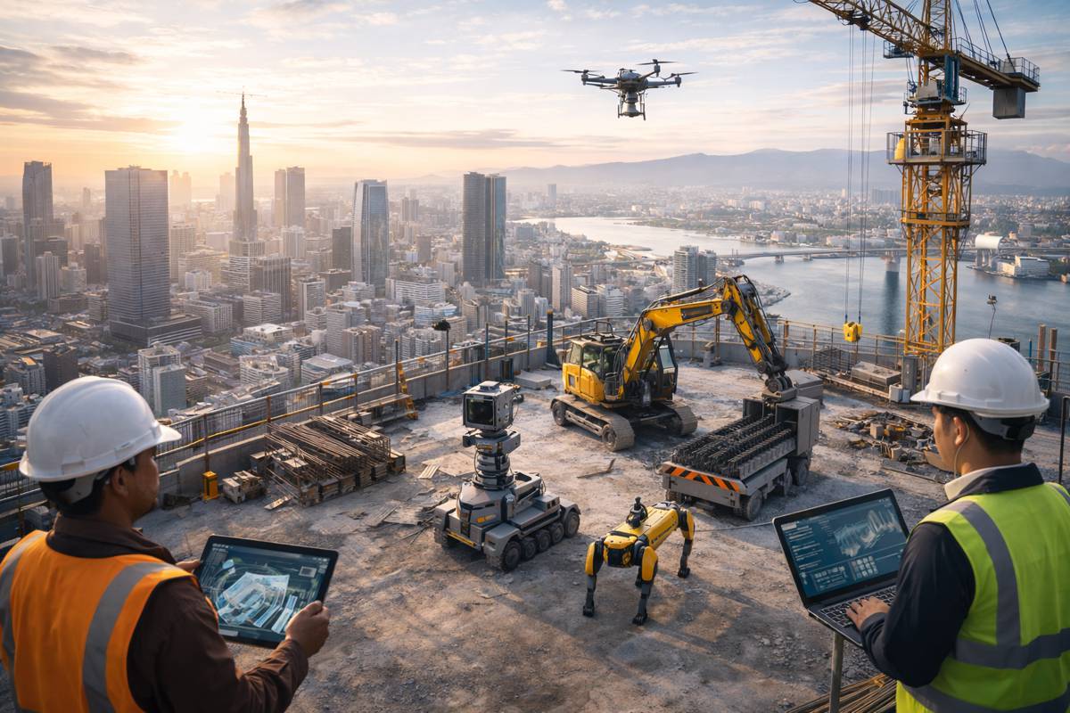 Humans and Machines Redefine Construction Careers
