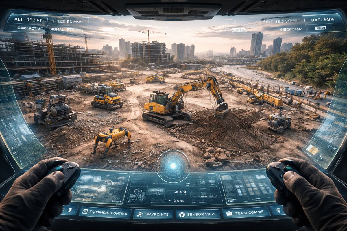 Humans and Machines Redefine Construction Careers