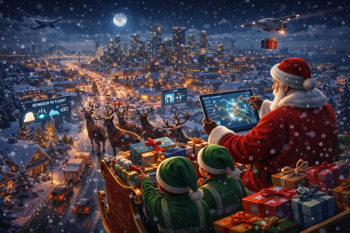 Santa’s Smart Logistics - How the North Pole Would Deliver Christmas in the Digital Age