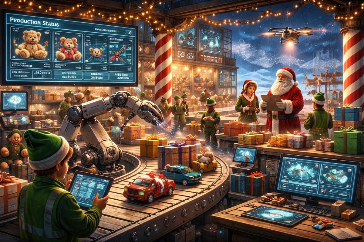 Santa’s Smart Logistics - How the North Pole Would Deliver Christmas in the Digital Age