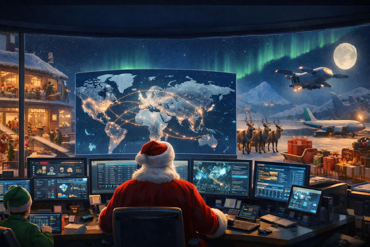 Santa’s Smart Logistics - How the North Pole Would Deliver Christmas in the Digital Age