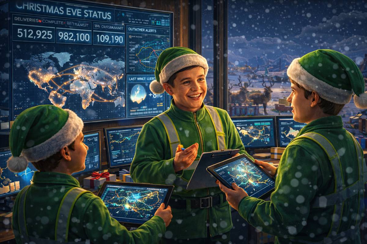 Santa’s Smart Logistics - How the North Pole Would Deliver Christmas in the Digital Age