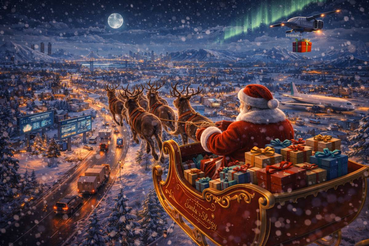 Santa’s Smart Logistics - How the North Pole Would Deliver Christmas in the Digital Age