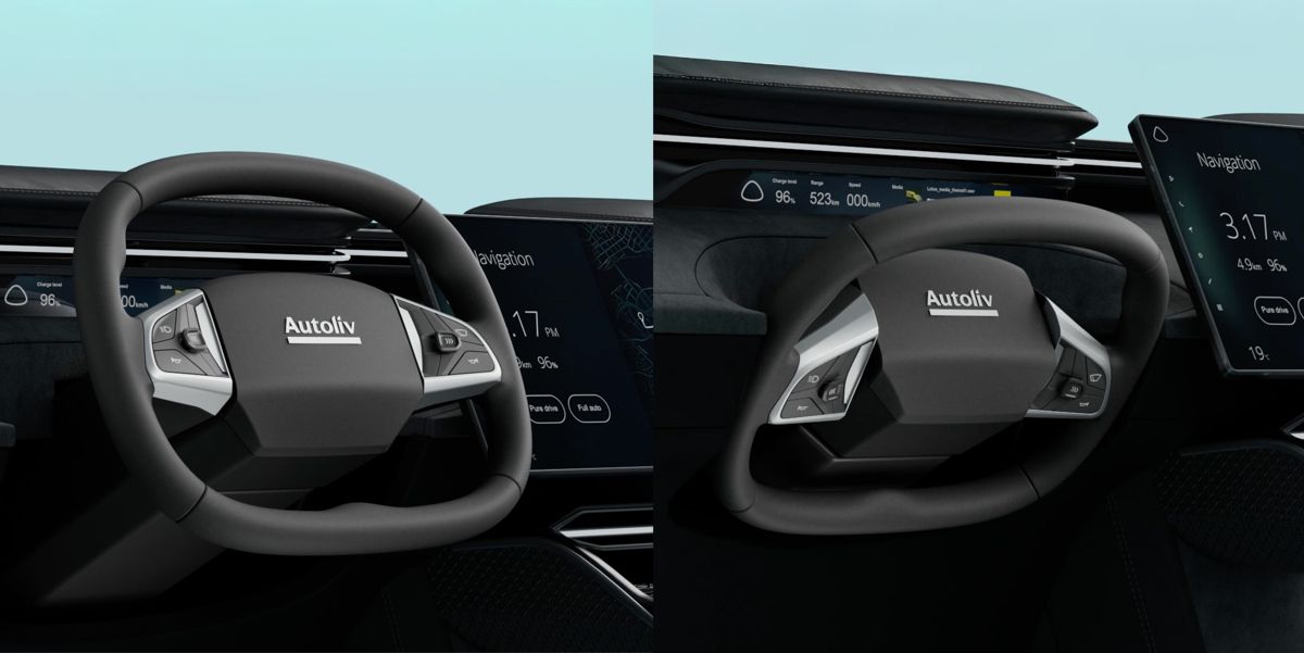 Inside the Foldable Steering Wheel Changing Autonomous Mobility