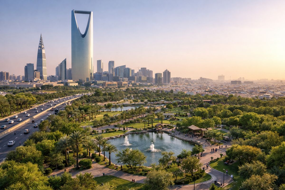 Greening Riyadh Through Yokogawa Intelligent Urban Control