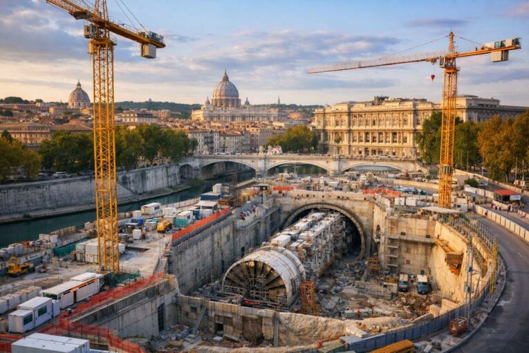 Rome Metro Line C Gains Momentum With €776m Northern Extension Contract