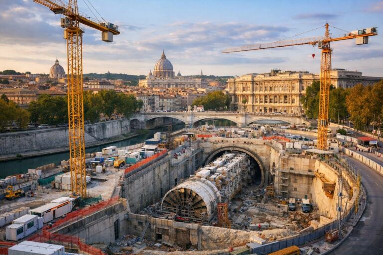 Rome Metro Line C Gains Momentum With €776m Northern Extension Contract
