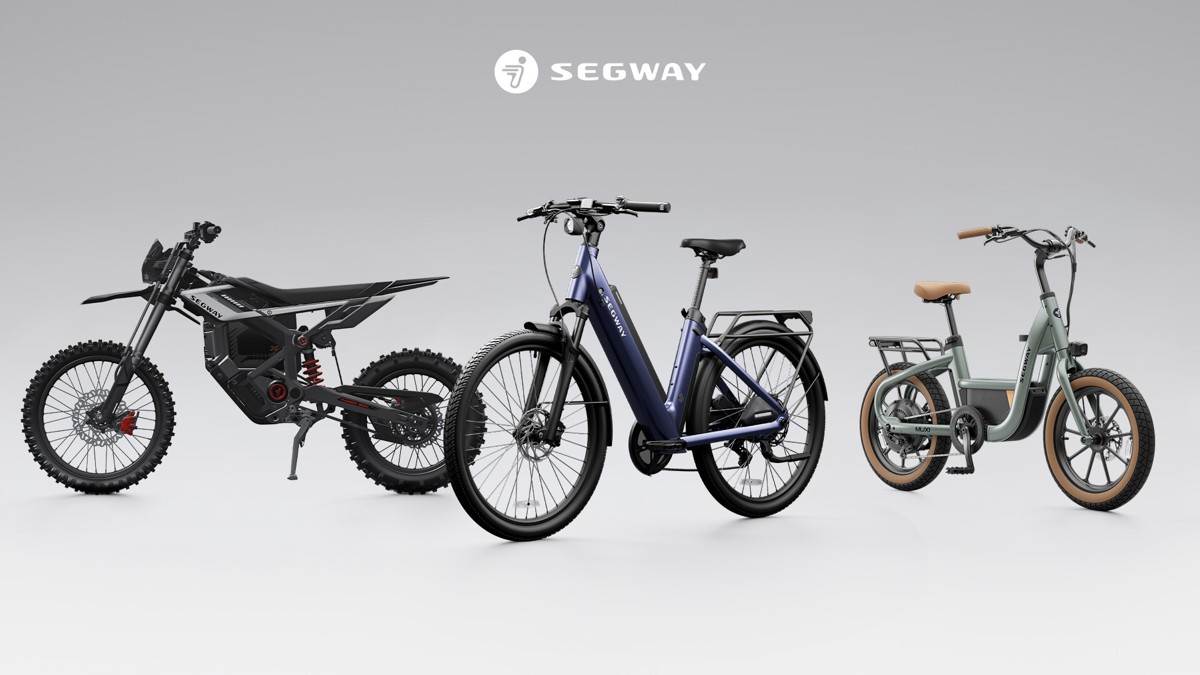 Segway speeds around CES with Smarter E-Bikes and E-Dirt Bikes