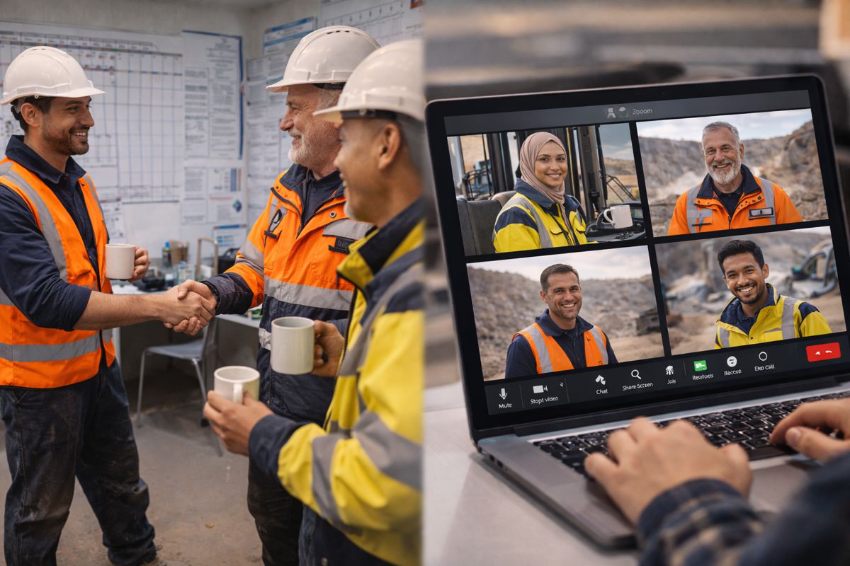 Evolving the Quarry and Mining Workforce From the Rockface to Cyberspace