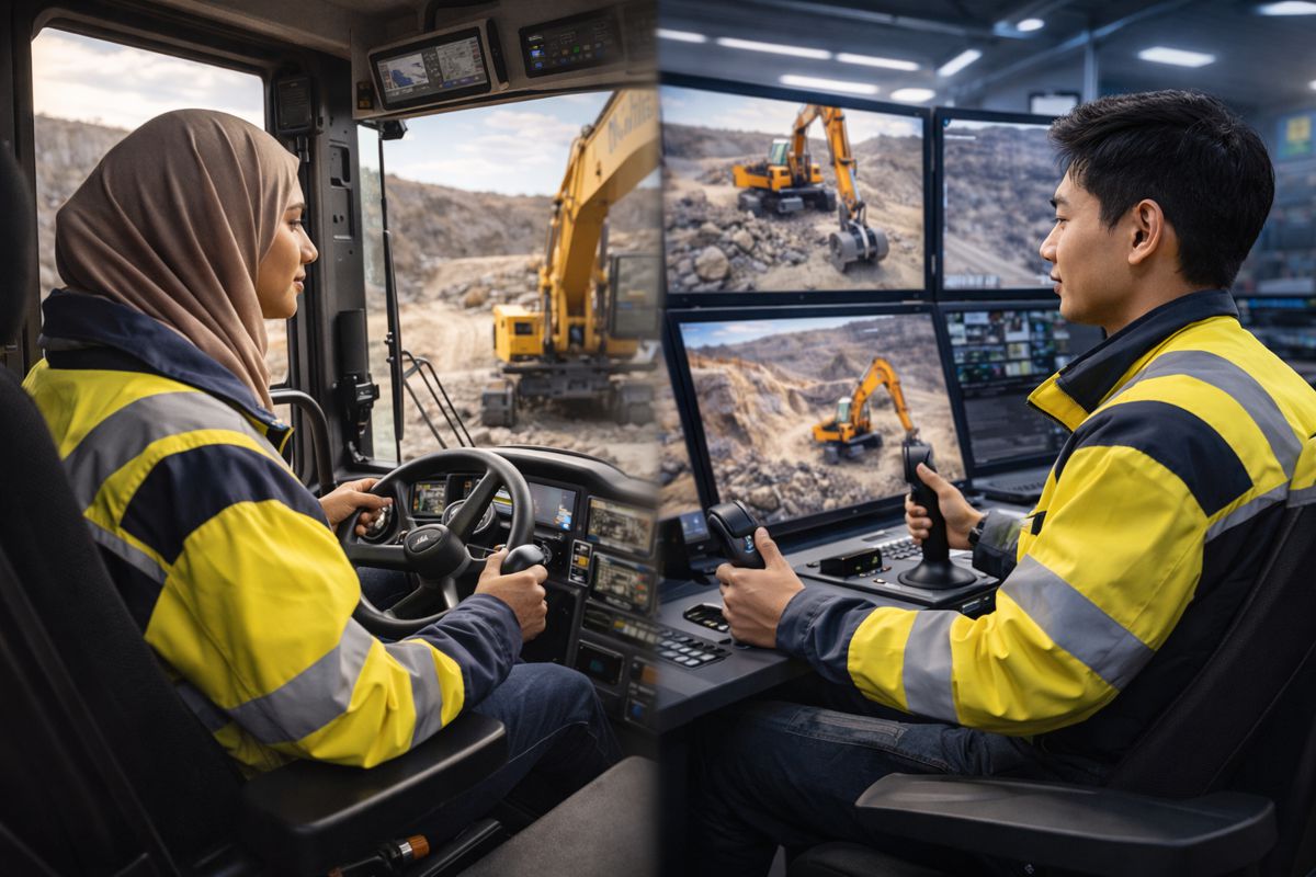 Evolving the Quarry and Mining Workforce From the Rockface to Cyberspace