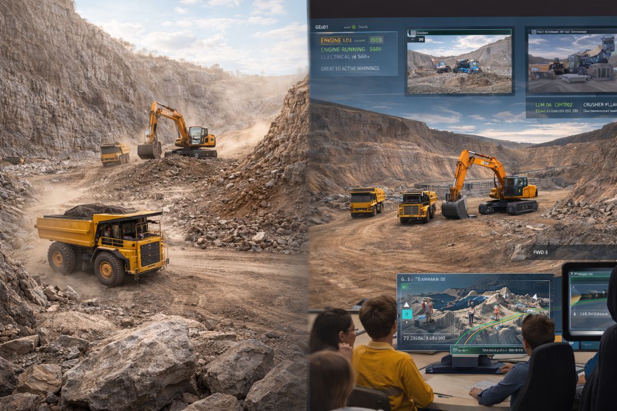 Evolving the Quarry and Mining Workforce From the Rockface to Cyberspace