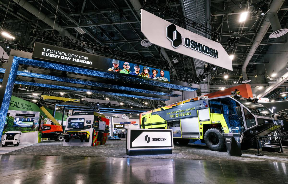 Oshkosh Corp Showcases Autonomous, AI and Electric Solutions at CES