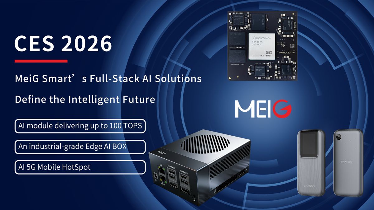 MeiG Smart Unveils 100 TOPS Modules AI Powerhouses at CES