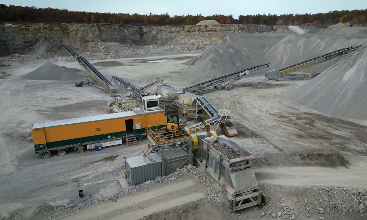 Electric Excavators Finding Their Place in Harsh Quarry Environments