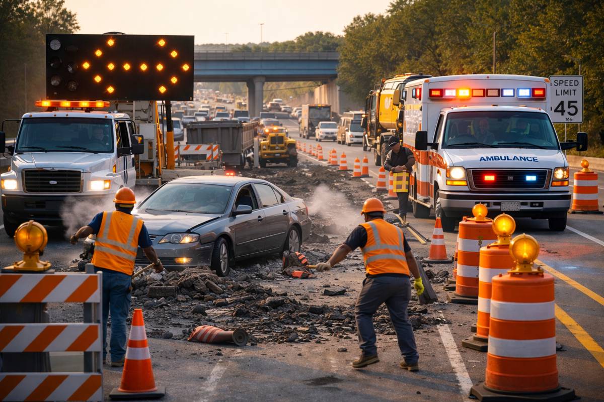Why Highway Work Zones Are Deadly and What Drivers Must Do