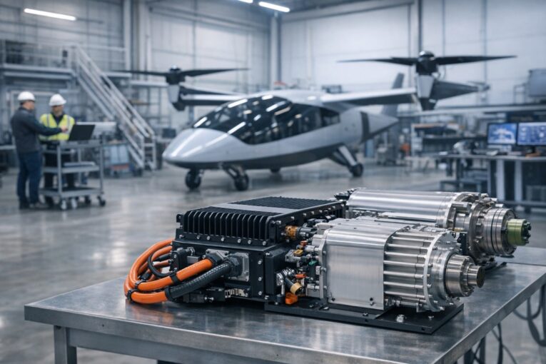 Certifiable Hybrid Electric Propulsion Moves Closer To Commercial VTOL Flight