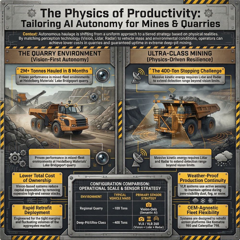 Physics First Autonomy Reshaping the Economics of Mining Haulage