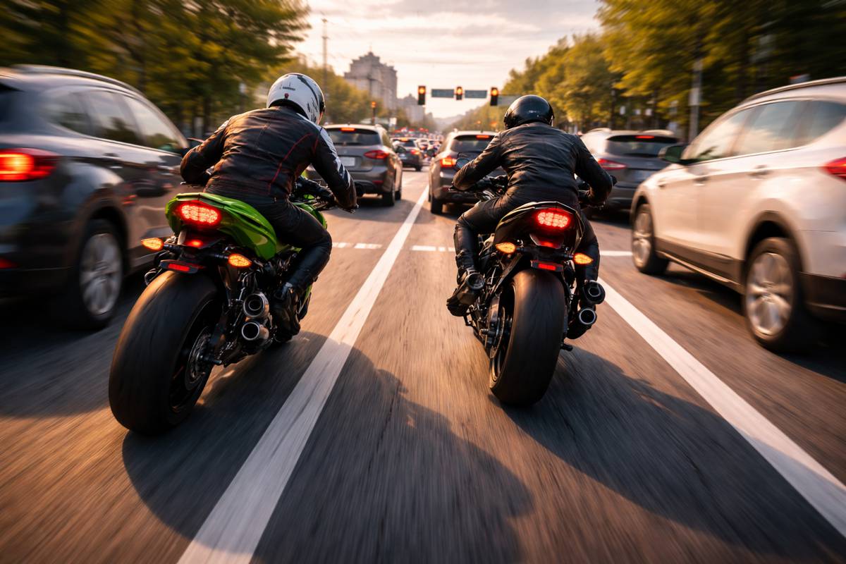 Is Lane Splitting Legal and How Does it Affect Accident Liability?