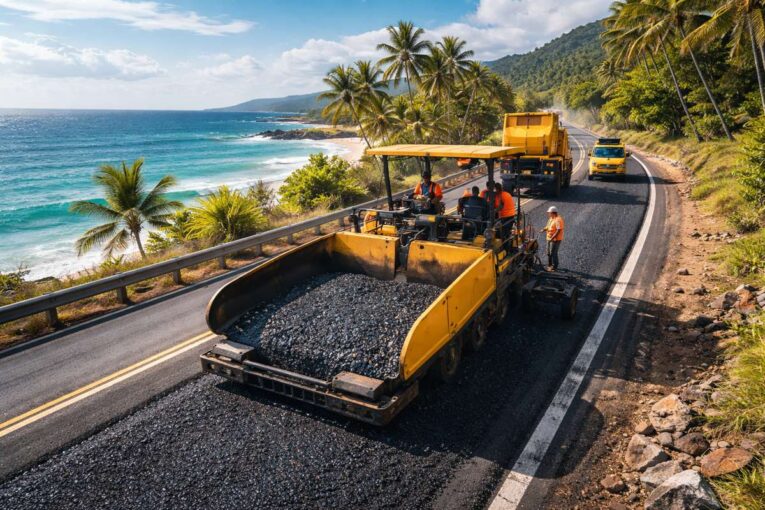 Turning Ocean Plastic into Asphalt Roads in Hawaii