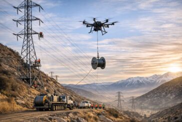 Rewiring the Grid at Speed with Drone Powered Transmission Construction