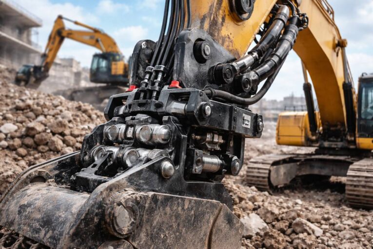 Faster MultiQTC Transforming Hydraulic Attachment Changes for Large Excavators