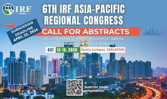 6th IRF Asia-Pacific Regional Congress & 13th Malaysian Road Conference & Exhibition 2026