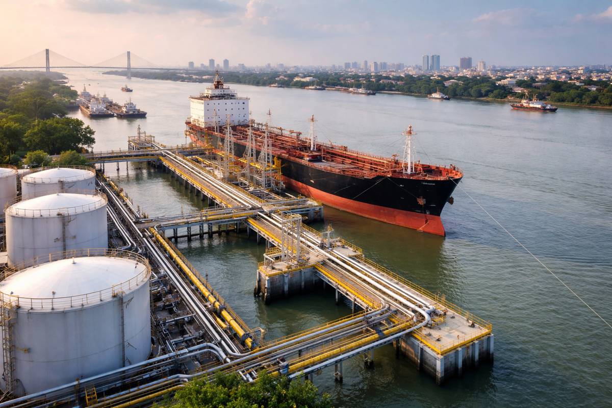 Kolkata Port Opens Strategic PPP Gateway for India’s Bulk Liquid Trade