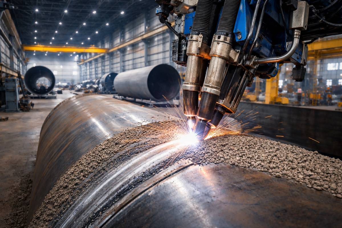 Miller and Hobart Raise the Stakes in High Deposition Submerged Arc Welding