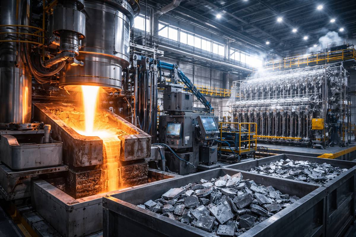 Closing the Loop on Titanium Recycling in Industrial Electrolysis