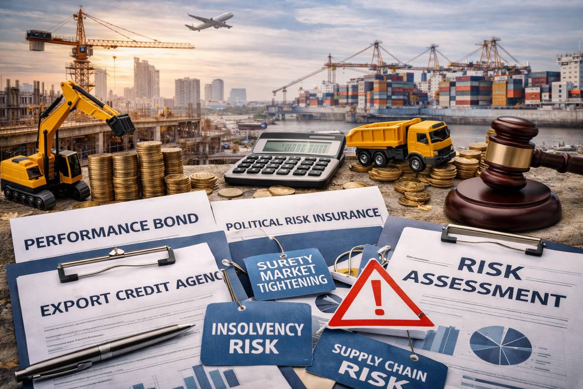 Risk Engineering and Performance Guarantees in Construction Finance