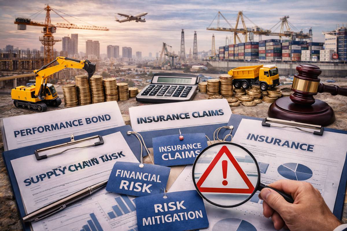 Risk Engineering and Performance Guarantees in Construction Finance