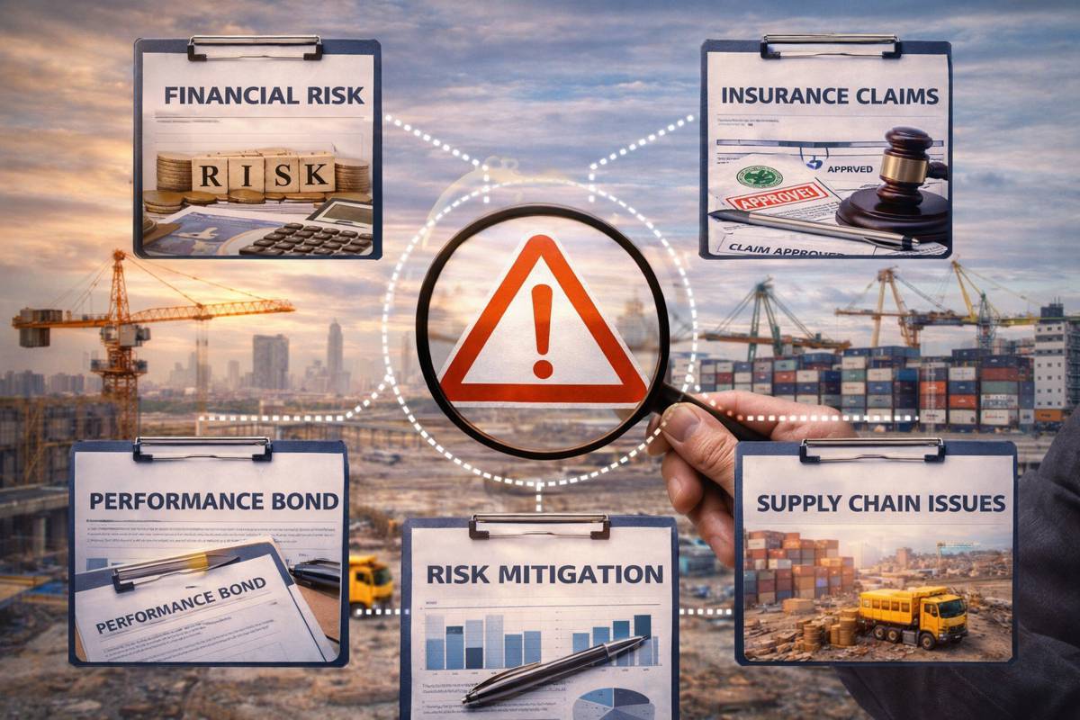 Risk Engineering and Performance Guarantees in Construction Finance