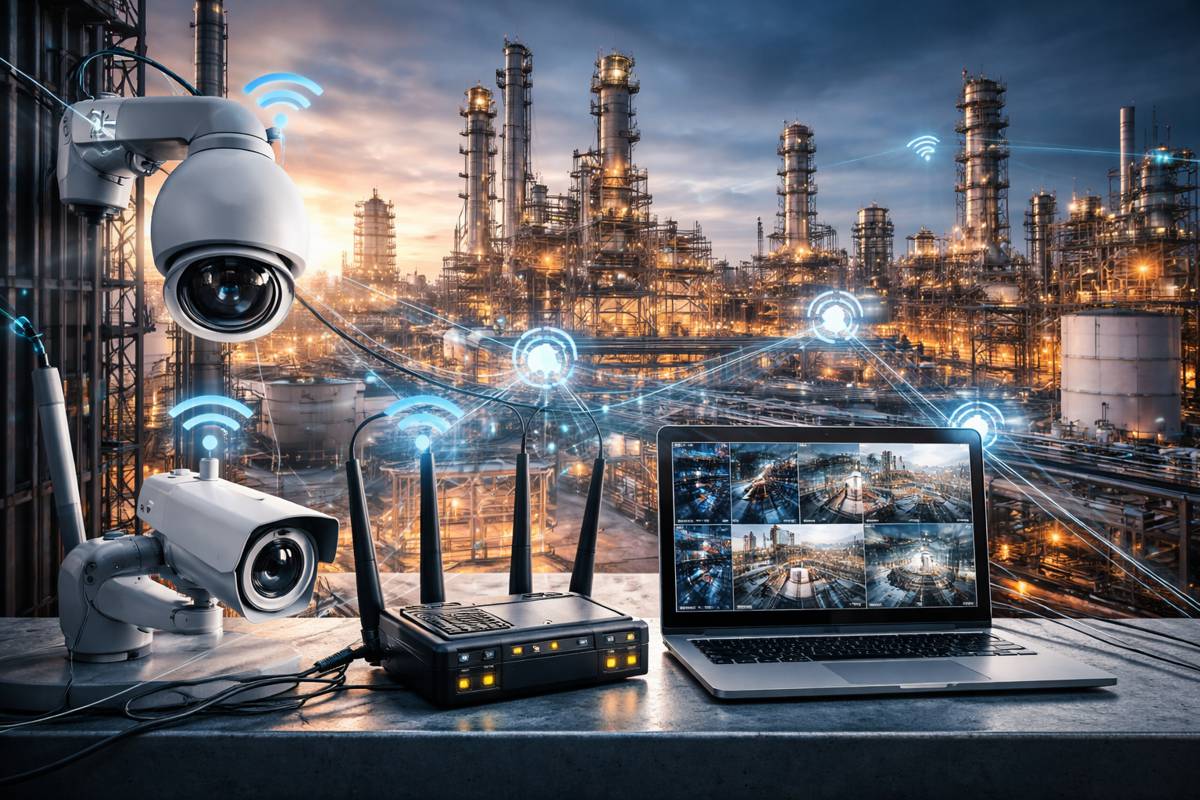Top-Rated Wireless Connectivity Solutions for Industrial Surveillance