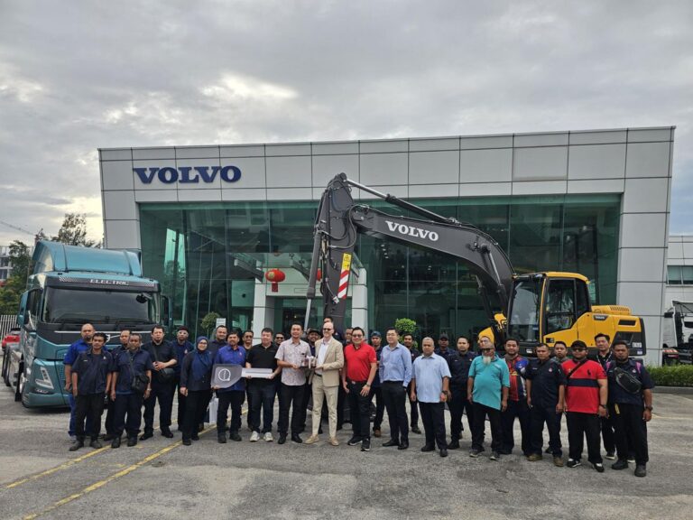 Kuala Lumpur Strengthens Urban Infrastructure with Volvo Wheeled Excavator