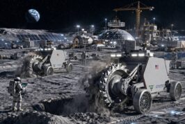 Building the Moon From the Ground Up With Autonomous Machines
