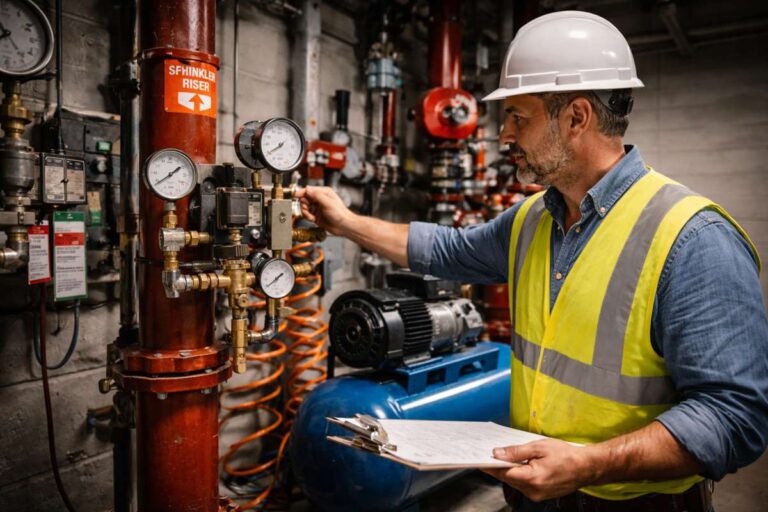 Best Way to Maintain Air Pressure in Fire Sprinkler Systems