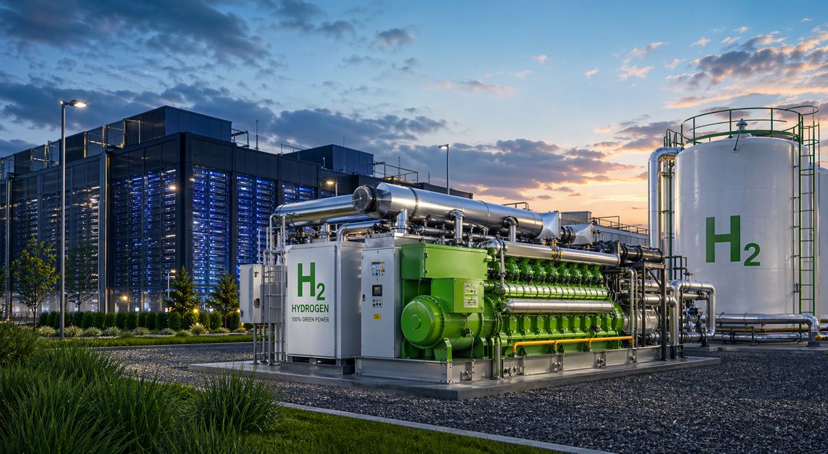 Hydrogen Power Steps into the Data Centre Mainstream