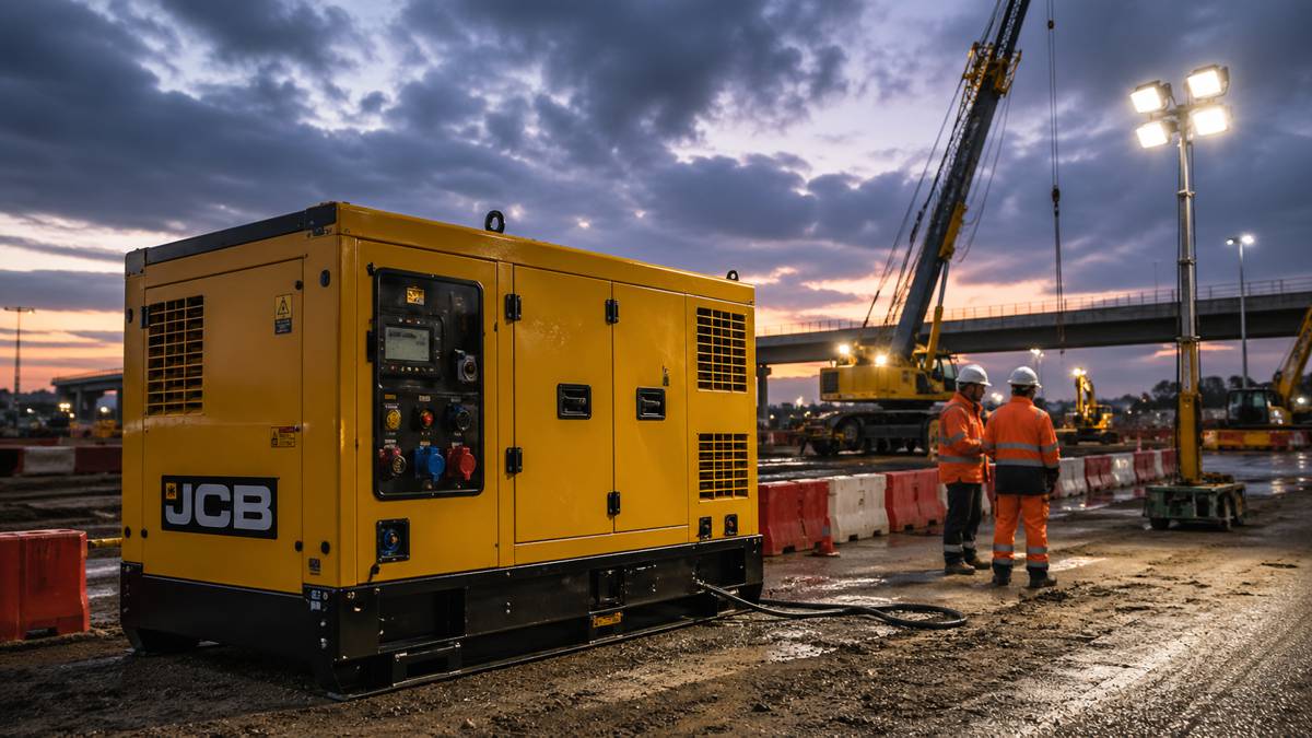 JCB Strengthens Generator Security with CESAR Emissions Verification