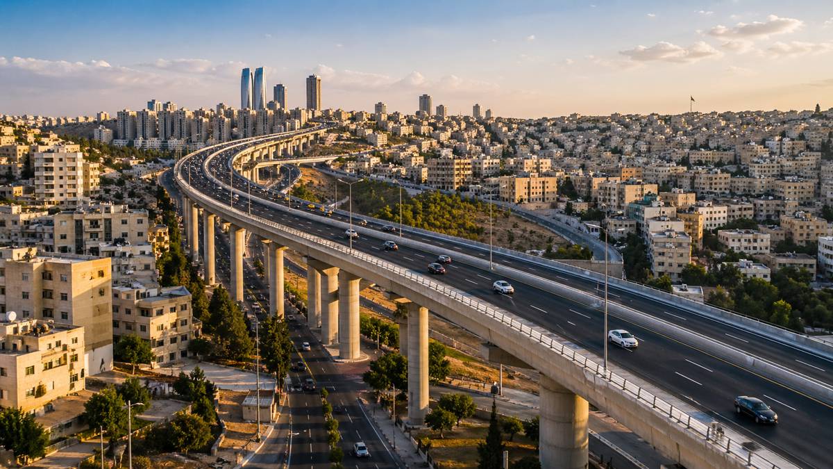Jordan Advances Landmark PPP for Amman Elevated Expressway