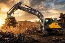 Volvo EC210 Advances Scrap Handling Efficiency in Malaysia