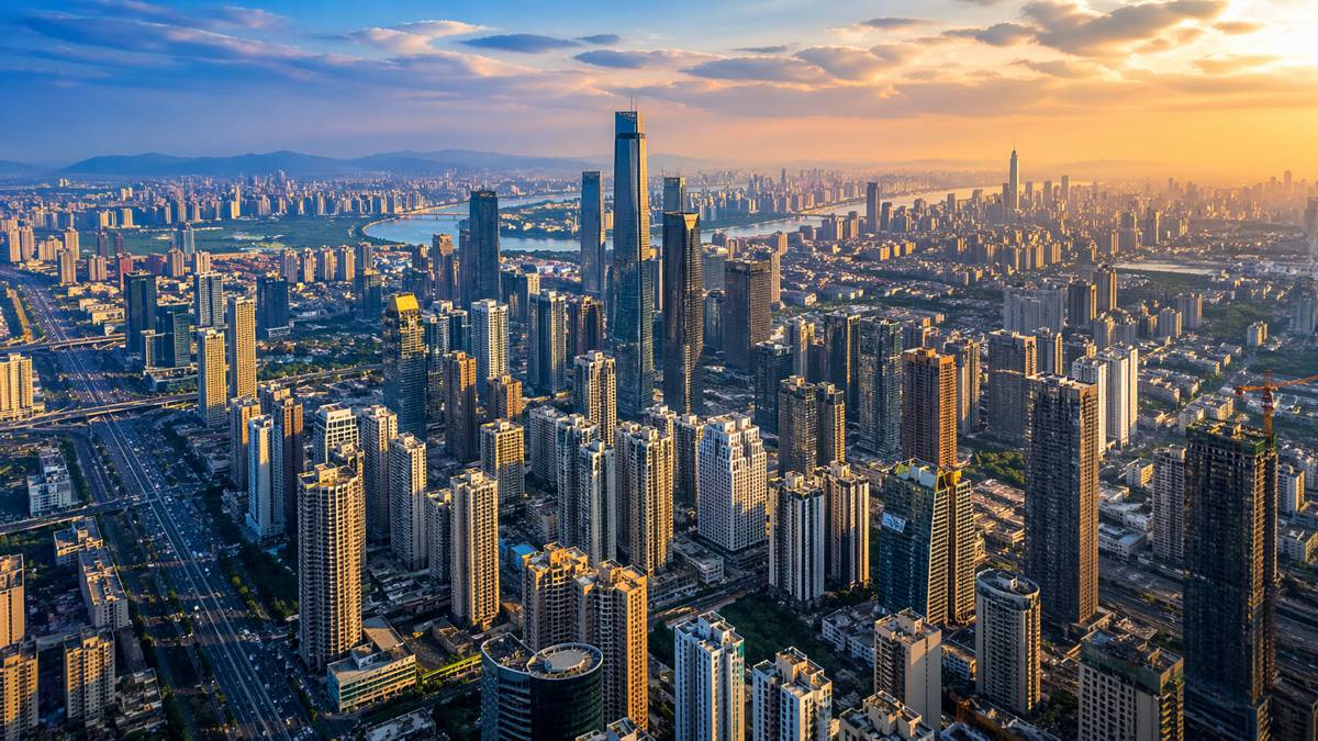 Mapping the Rise of Cities in Three Dimensions