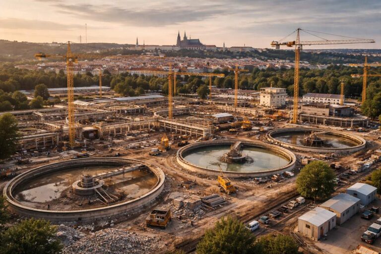 VINCI Leads Major Overhaul of Prague Wastewater Infrastructure