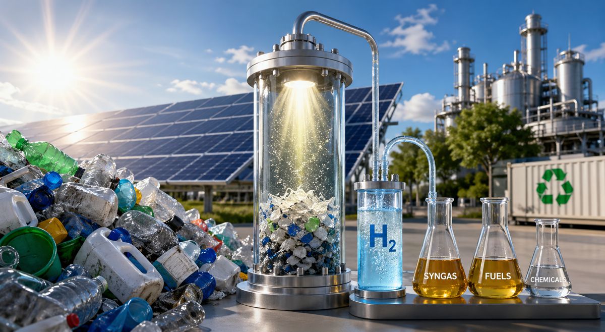 Sunlight Turns Plastic Waste Into Clean Fuel Opportunity