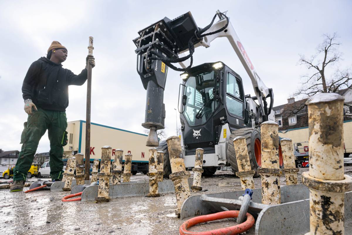 Putting A Powerful Bobcat To Work Under The Big Top
