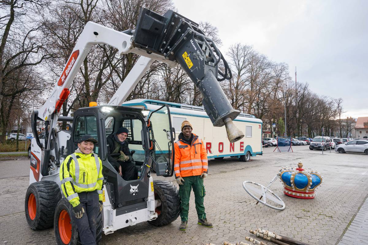 Putting A Powerful Bobcat To Work Under The Big Top