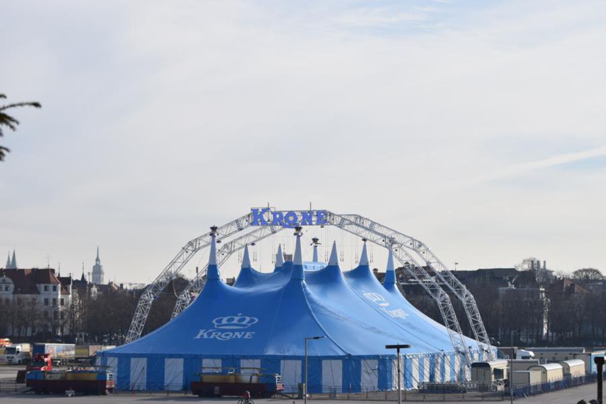 Putting A Powerful Bobcat To Work Under The Big Top